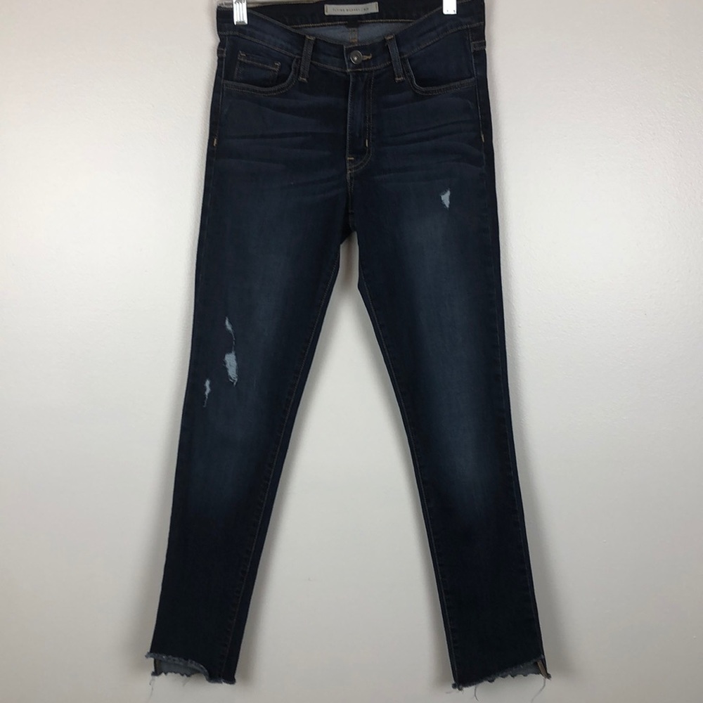 Flying Monkey Distress Raw Hem Skinny Jean Size 27